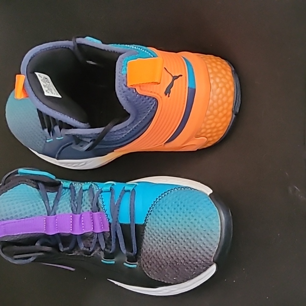 Puma Uproar Charlotte Asg Fade Basketball Mens Purple Sneakers Size 10.5 Mens - Picture 4 of 9